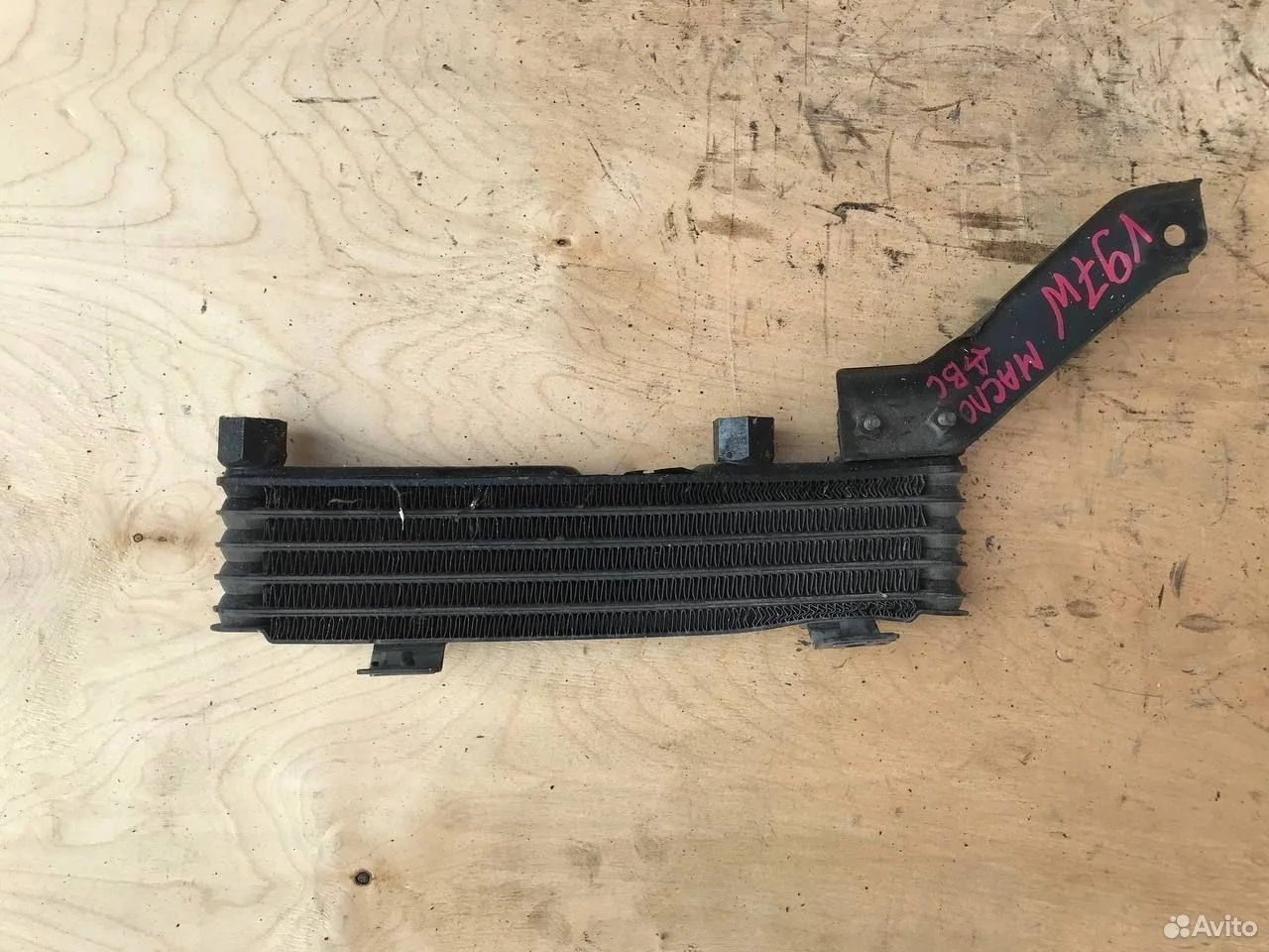 Масляный радиатор двигателя mitsubishi pajero 4