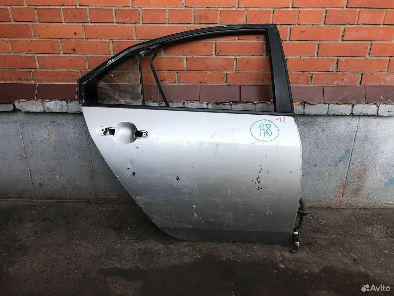 Дверь задняя правая nissan primera p12