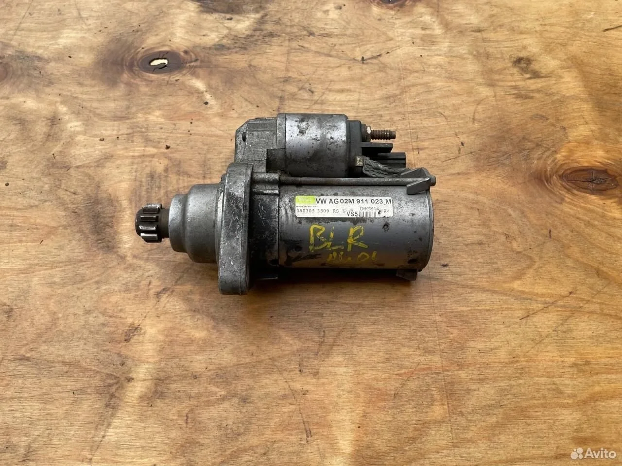 Стартер volkswagen audi skoda cda bzb