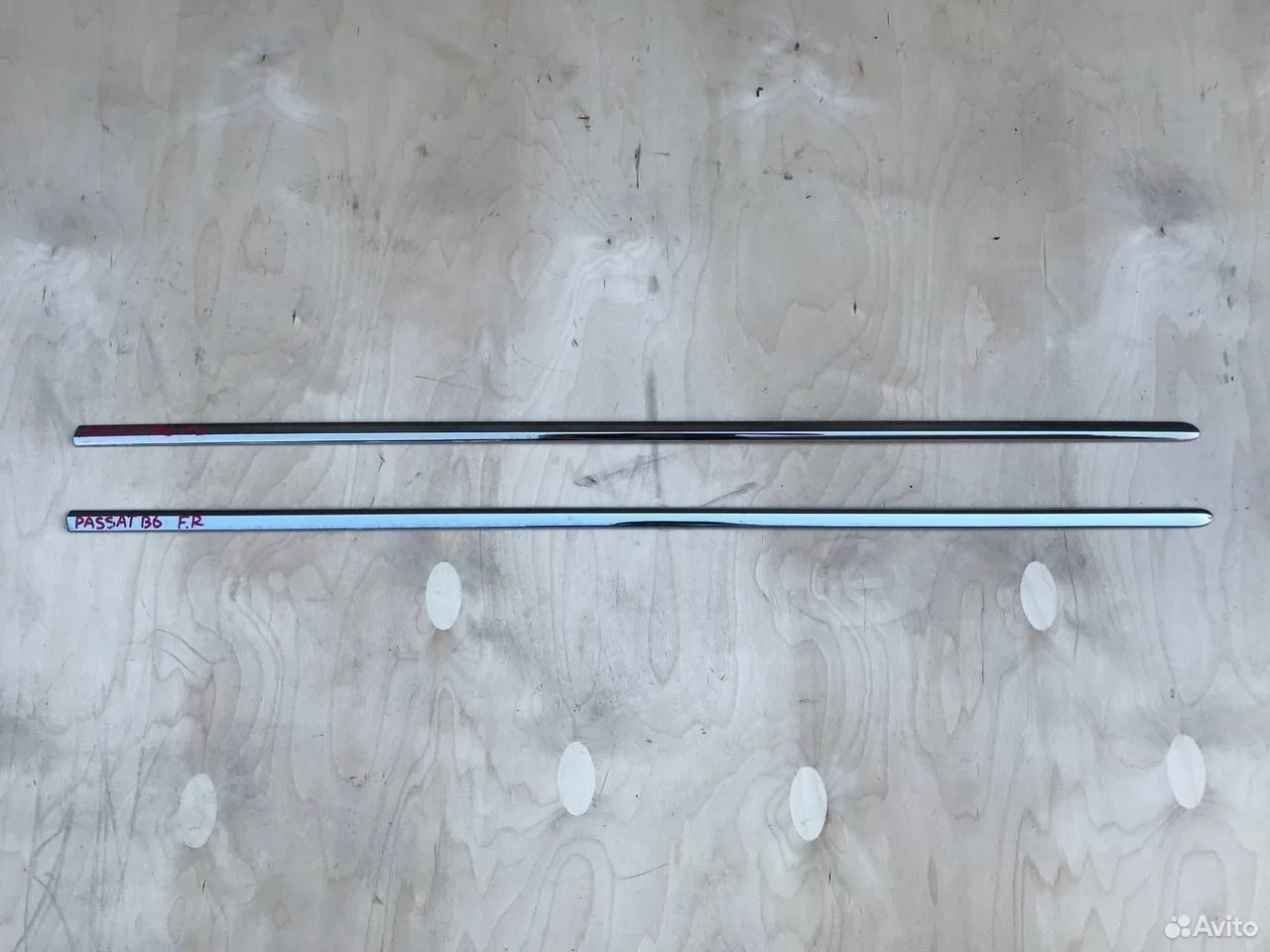 Молдинг передней двери хром volkswagen passat b6