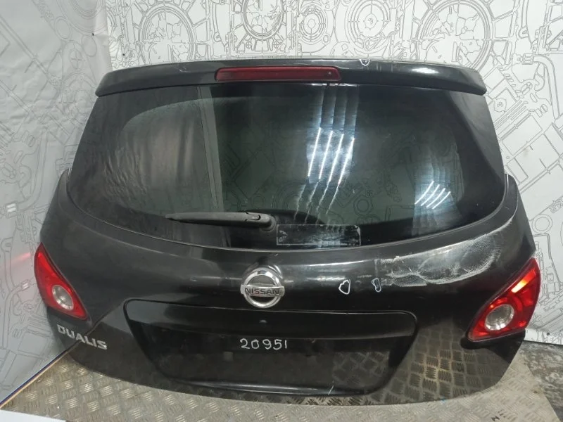 Крышка багажника Nissan Qashqai 2006 K010MJD9MB J10 HR16DE