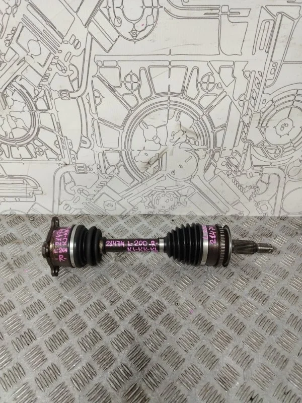 Привод Mitsubishi L200 2018 3815A586 KK/KL 4N15, передний правый