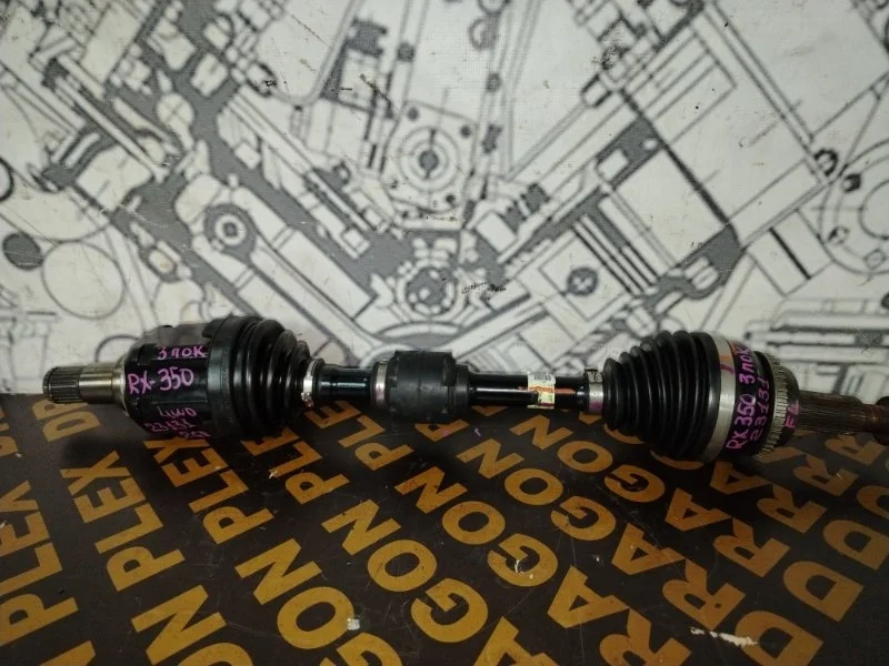 Привод левый Lexus RX 350 2013 434200E030 AL10 2GR-FE, передний левый