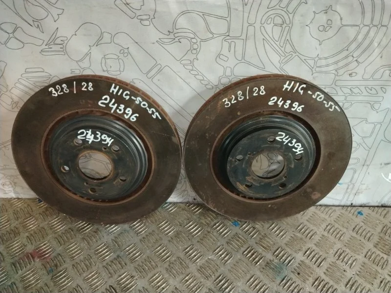 Тормозной диск Toyota Highlander 2016 4351248110 GSU55 2GR FE, передний