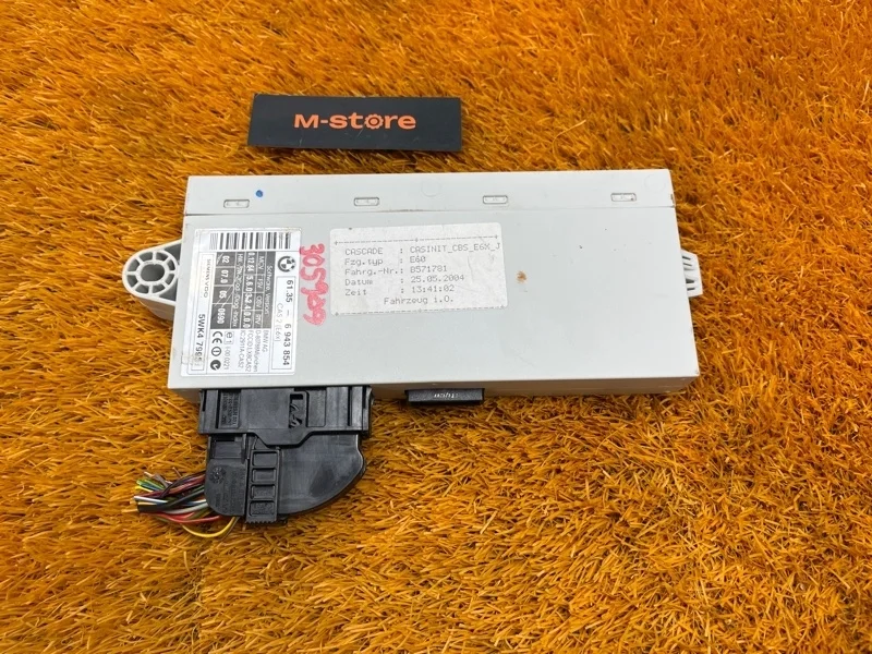 Блок управления CAS Bmw 5-Series 2004 61356943854 E60 M54B25 (256S5)