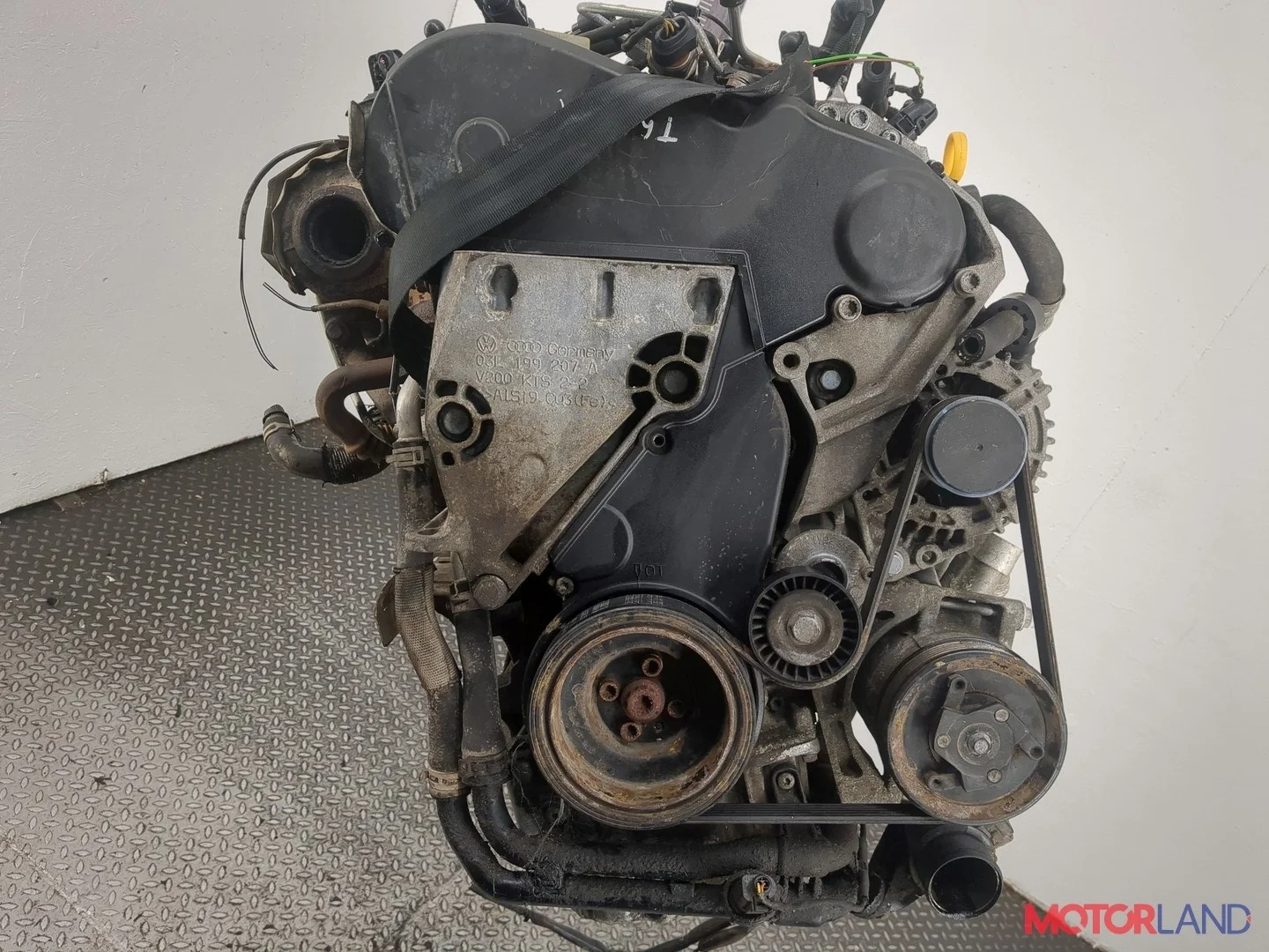 Двигатель (ДВС) Skoda Fabia 2007-2014 КПП 5-ст.мех.(МКПП) CAYC Дизель 1.6 л TDI