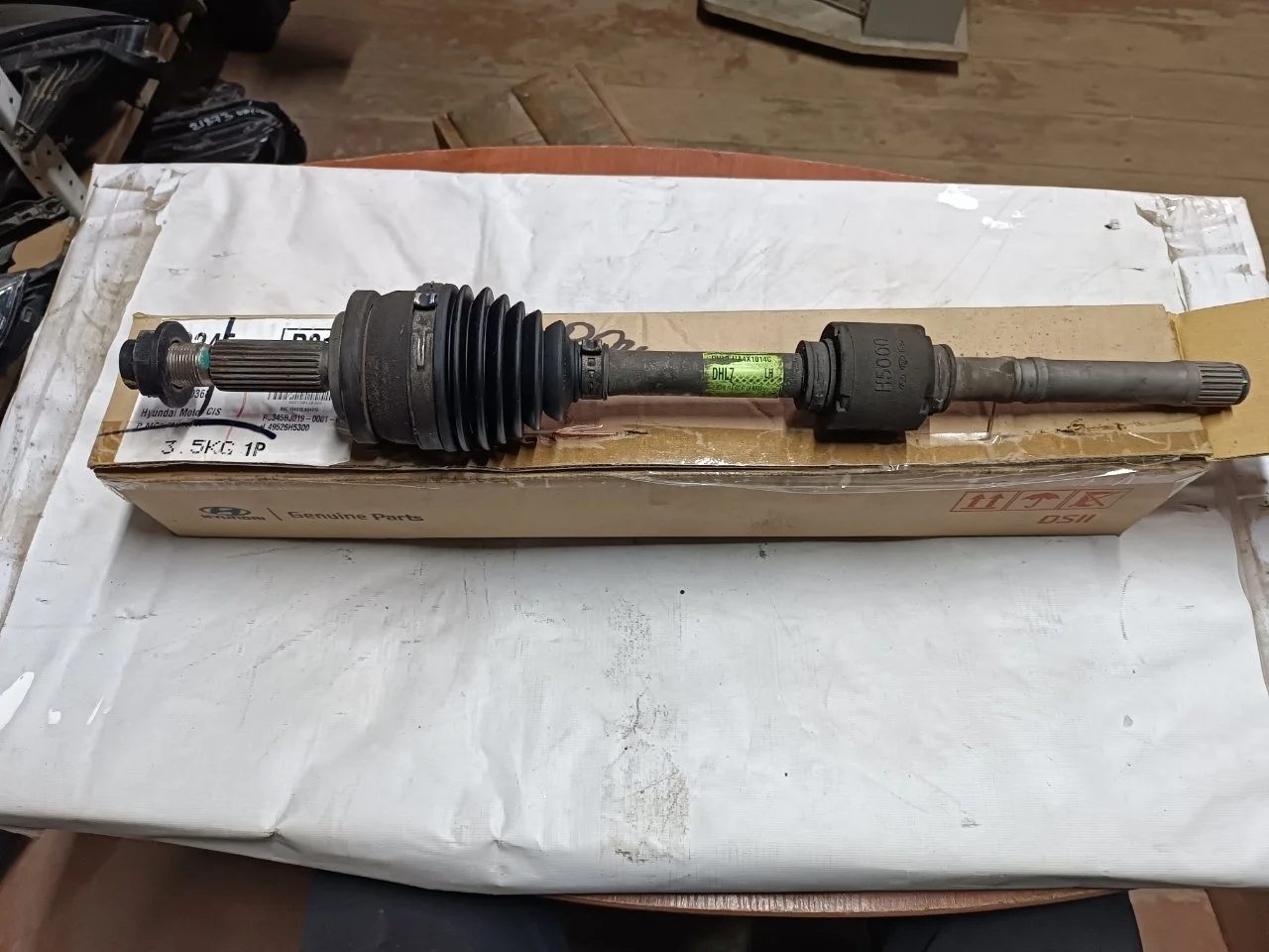 Привод колеса Hyundai Solaris 2 2024 49500H5300, передний левый