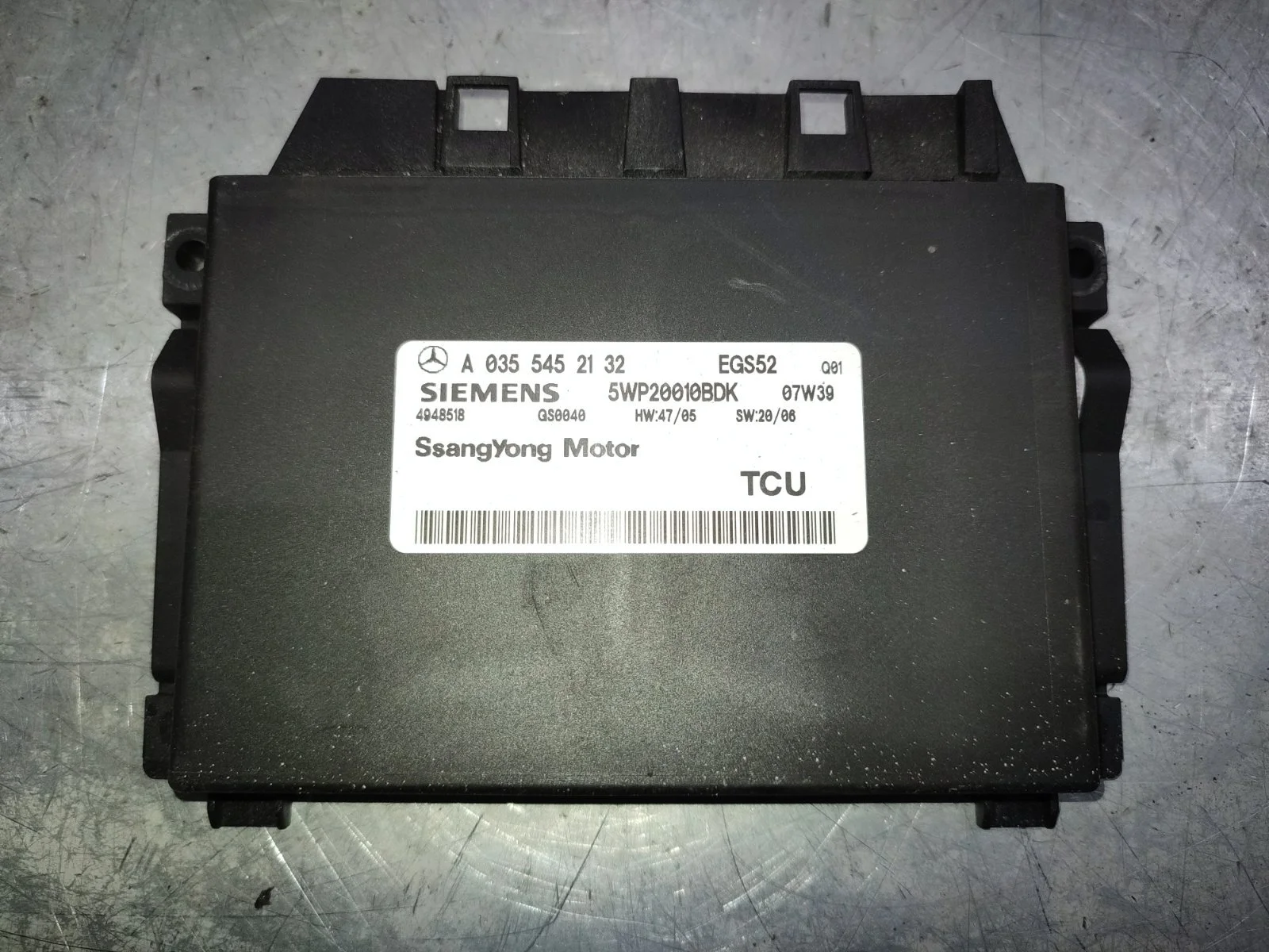 Блок управления акпп SsangYong Kyron 2009 D130