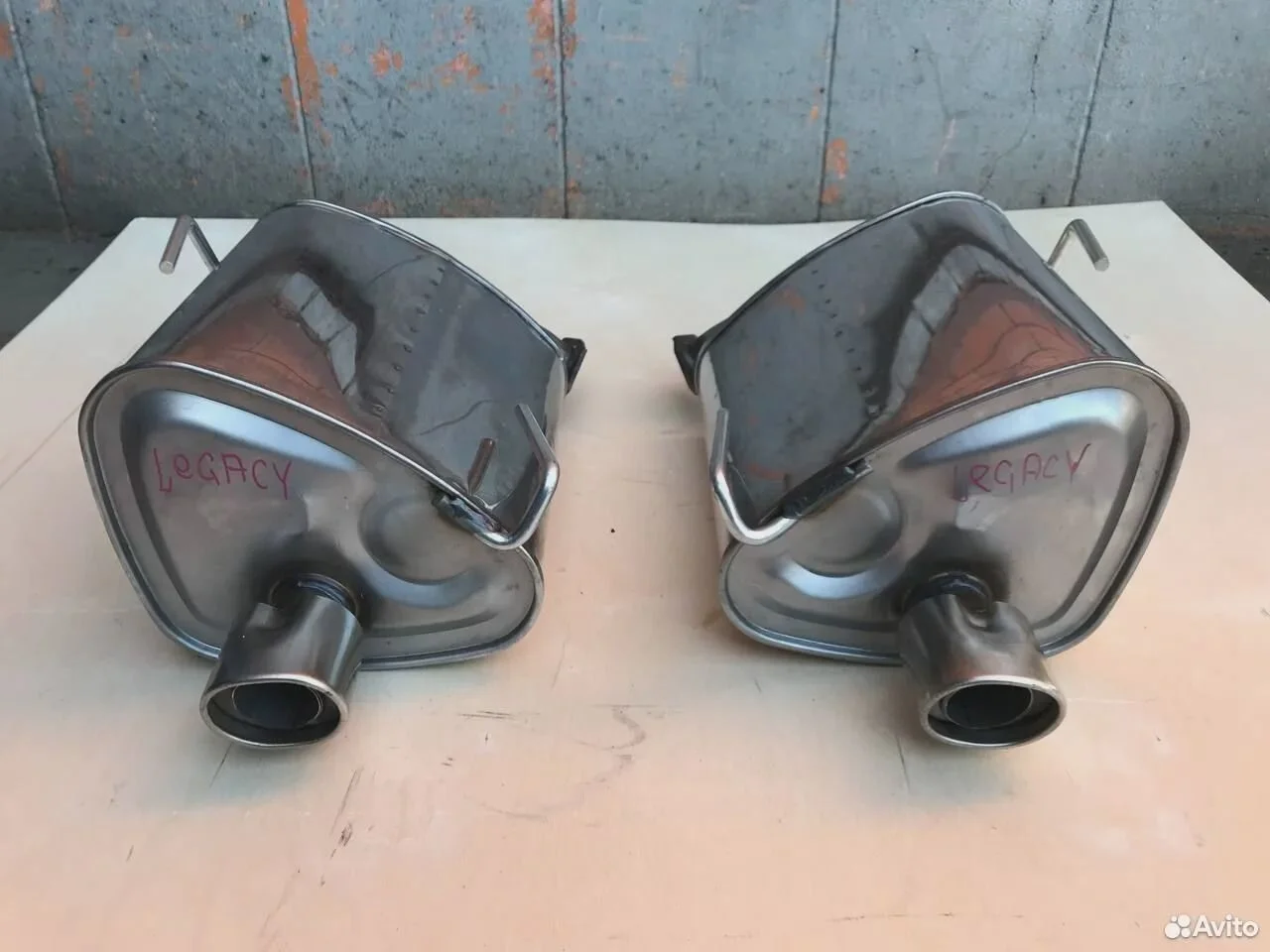 Глушители subaru legacy forester outback комплект