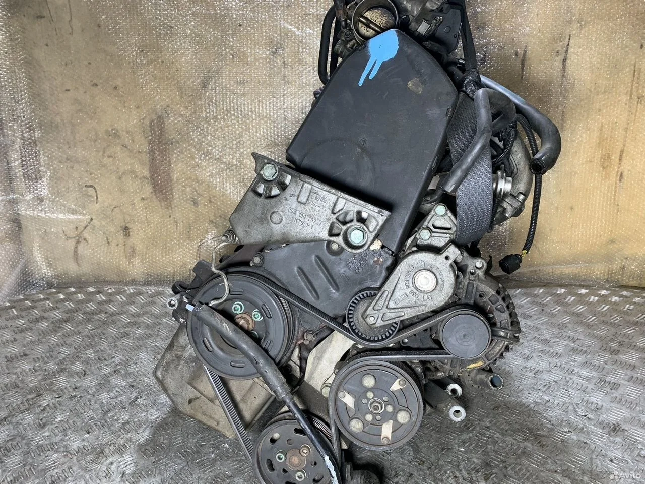 Двигатель axa 2.0 volkswagen transporter t5