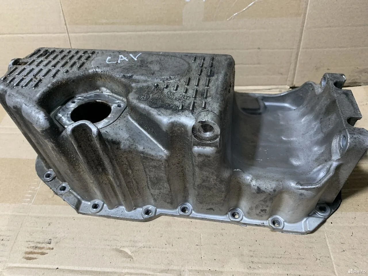 Масляный поддон 03c103603t cav caxa vw skoda