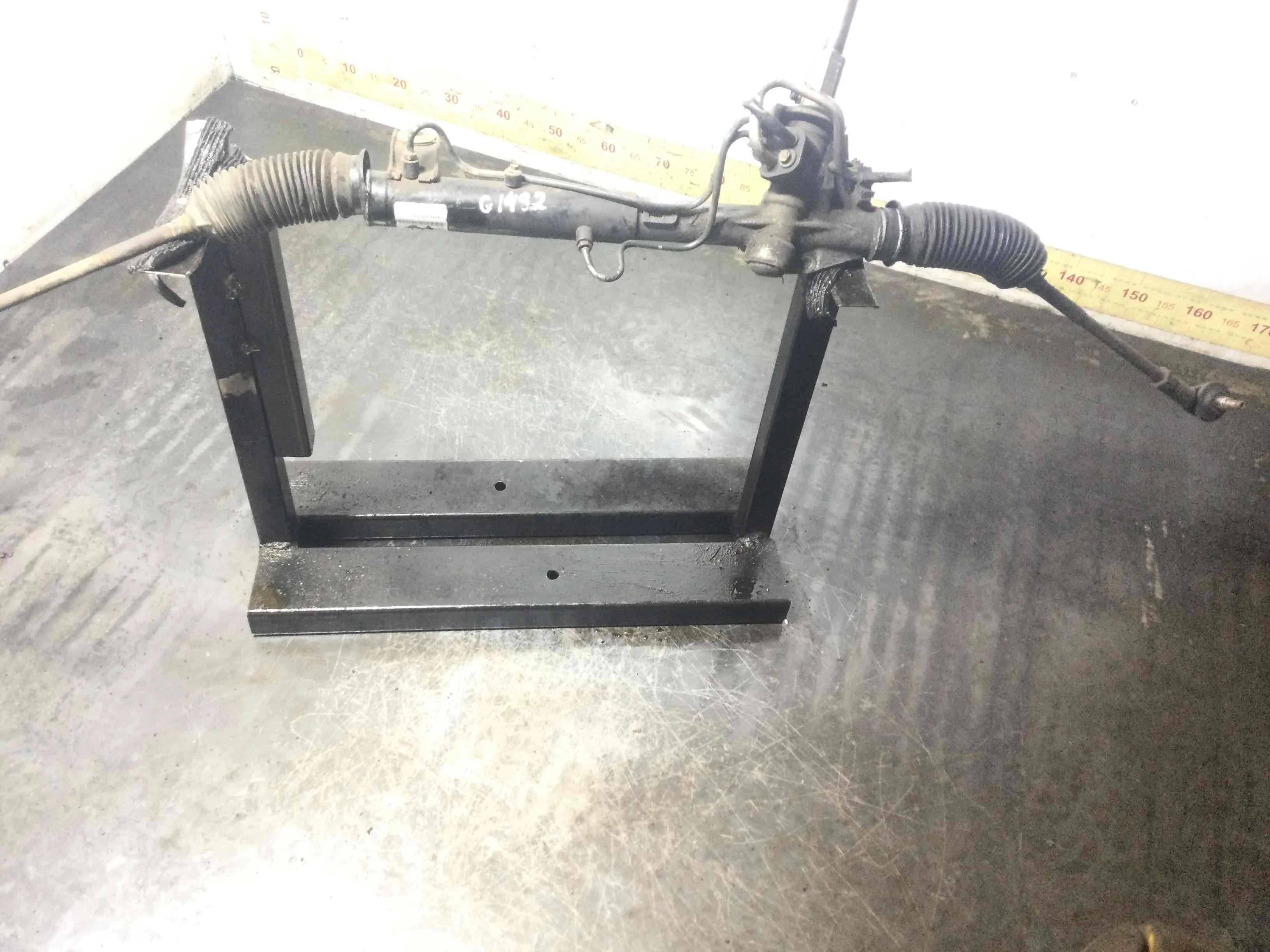 Рулевая рейка Ford Focus 1 поколение [рестайлинг] (2001-2005) бензин 1.8 i Механика 5-дв, х/б