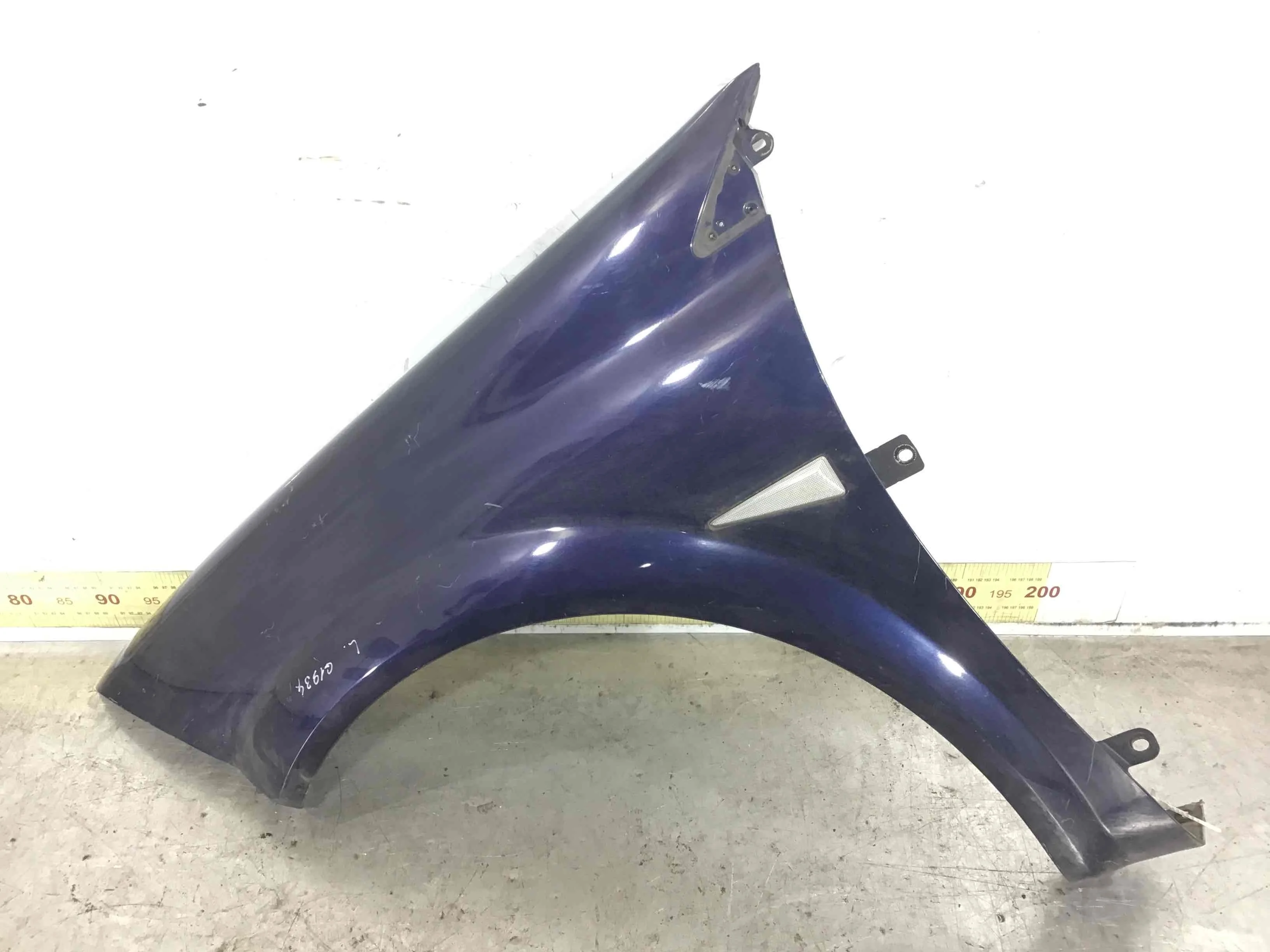 Крыло переднее левое Renault Megane 2 поколение (2002-2006) бензин 1.6 i Механика Х/б