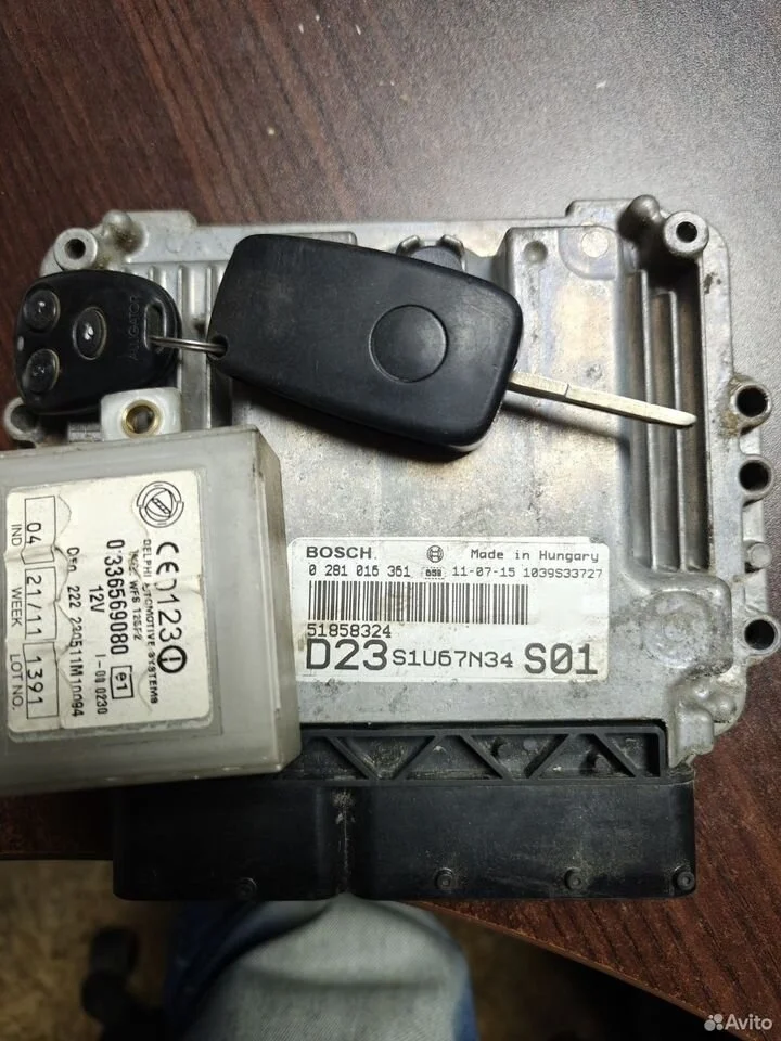 Блок управления двигателем фиат дукато 244