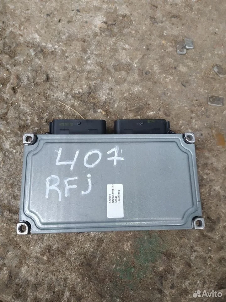 Блок управления акпп пежо 407 rfj