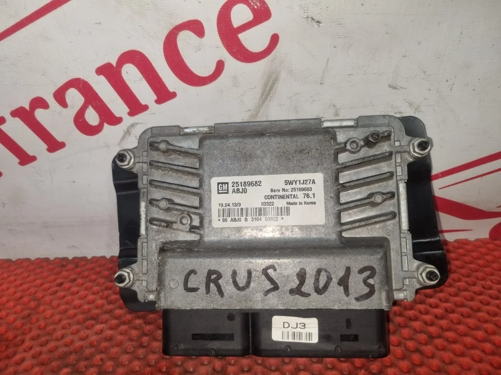Блок управления двигателем Chevrolet Cruze 2013 25189682 1 1.8 F18D4