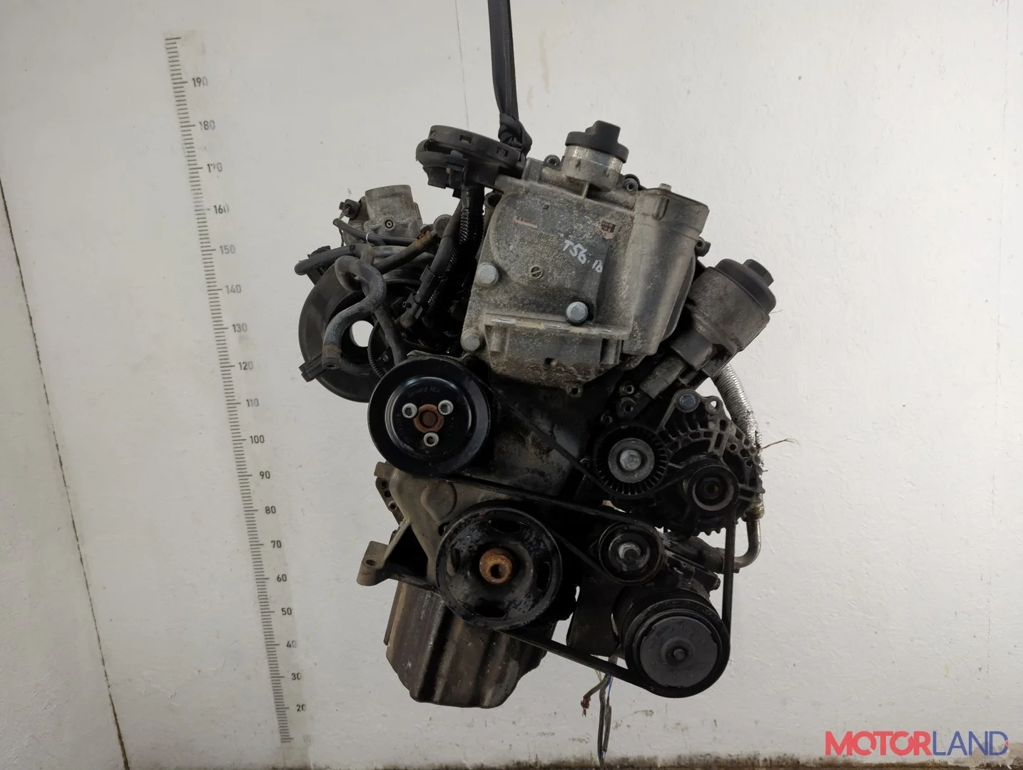 Двигатель (ДВС) Skoda Fabia 2007-2014 КПП автомат (АКПП) BTS Бензин 1.6 л Инжектор