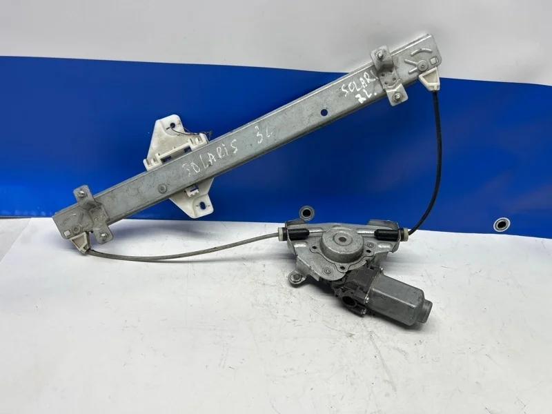Стеклоподъемник Hyundai Solaris 1 2014 834011R110 RB, задний левый