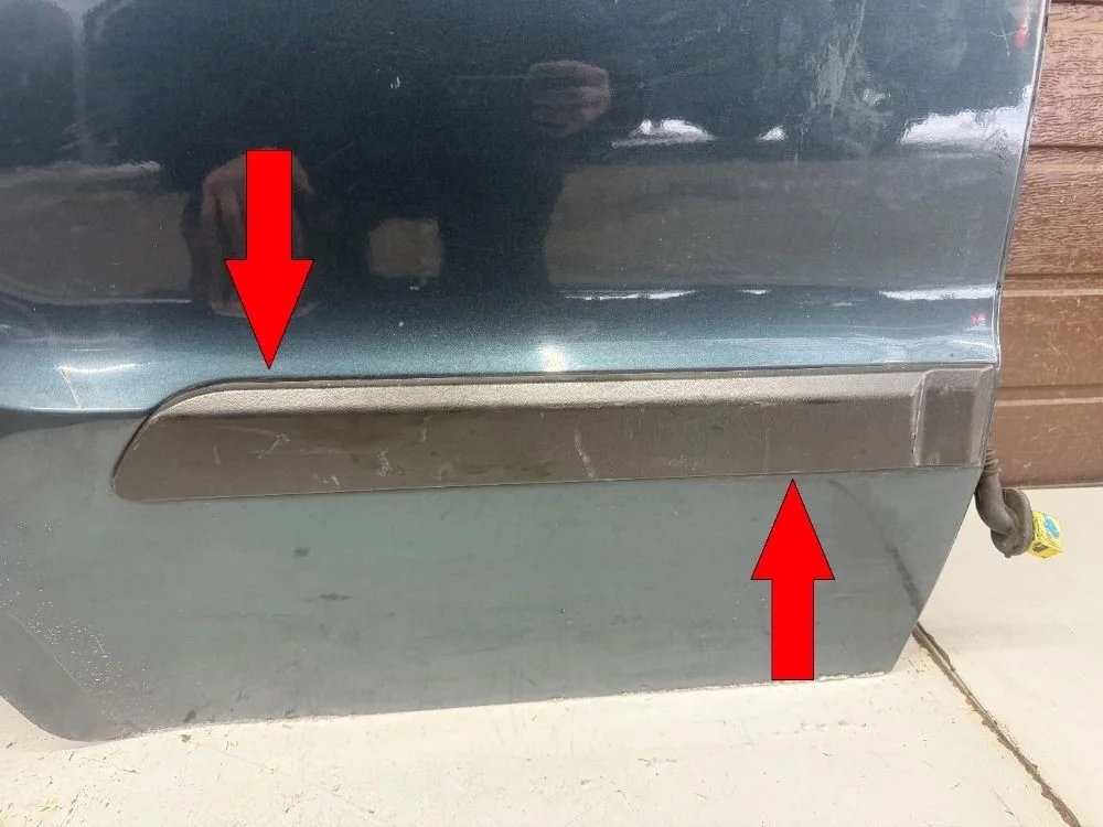 Молдинг двери средний Kia Soul I рестайлинг (2011—2014)