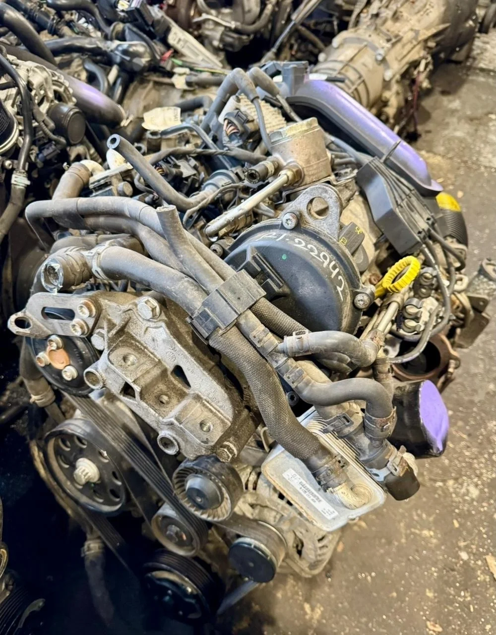 Двигатель с навесным 1.2 cbz (контрактный) VW Caddy 2011