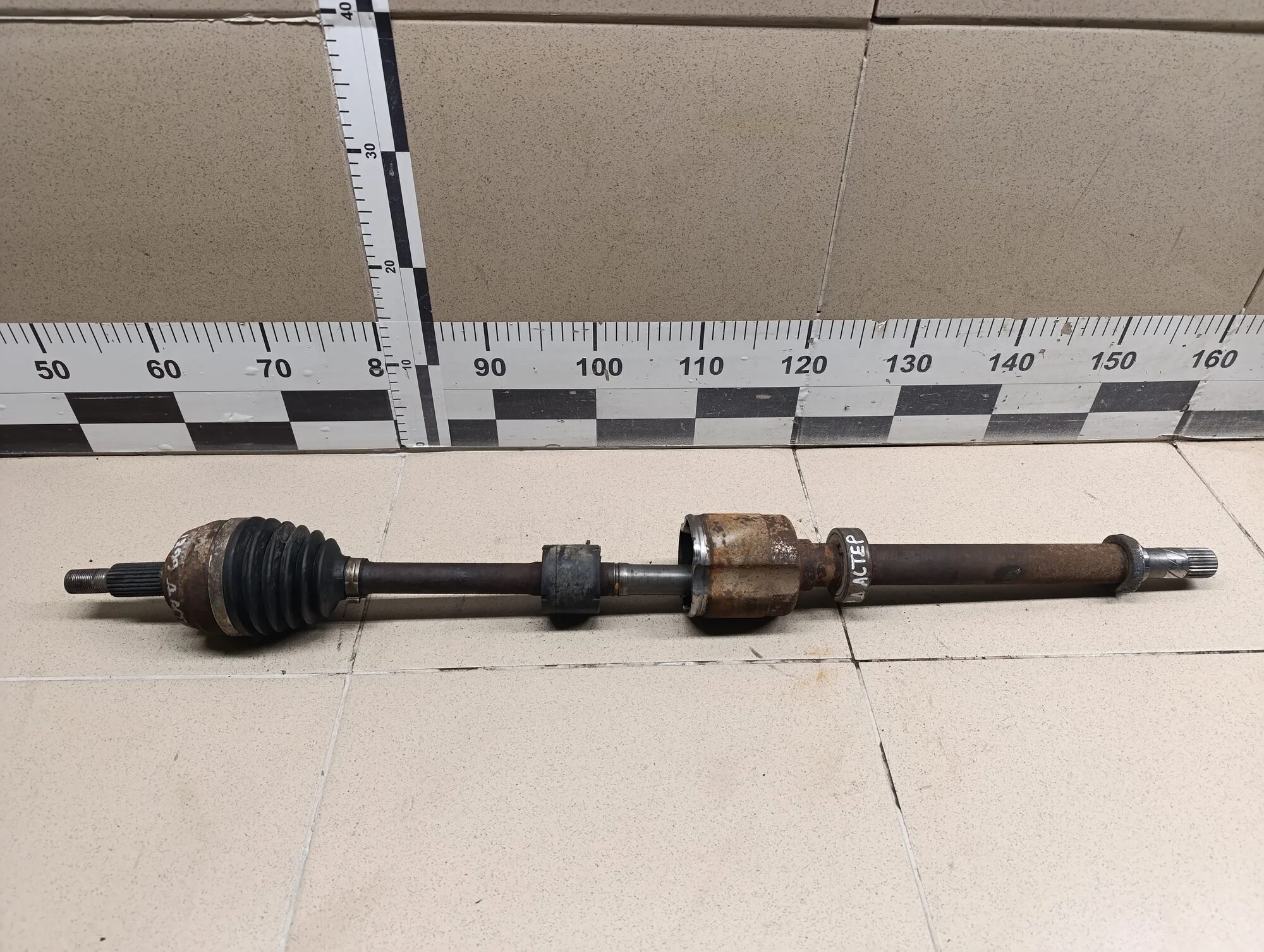 Полуось передняя правая Duster 2012>