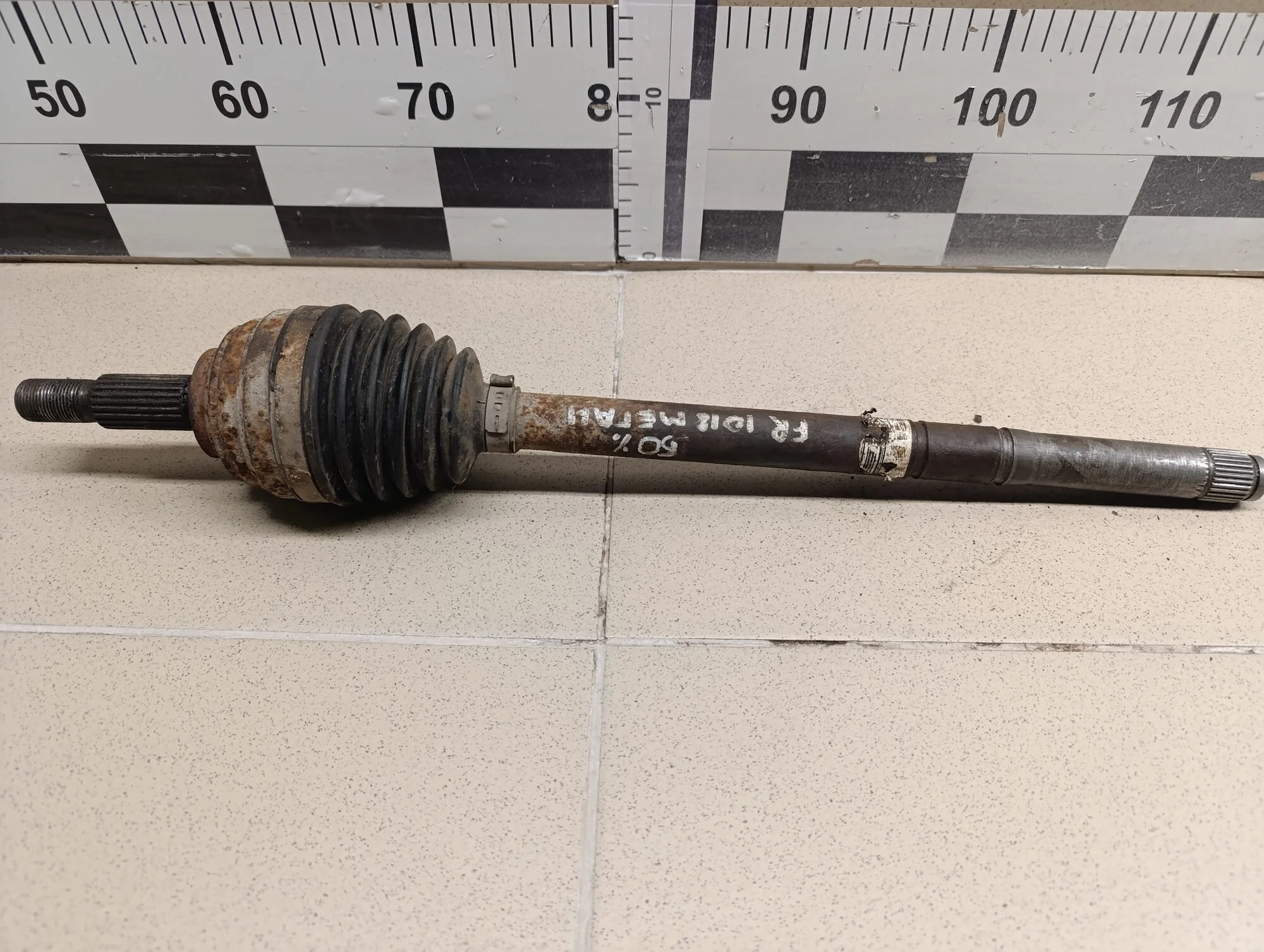 Полуось передняя правая Megane II 2002-2009