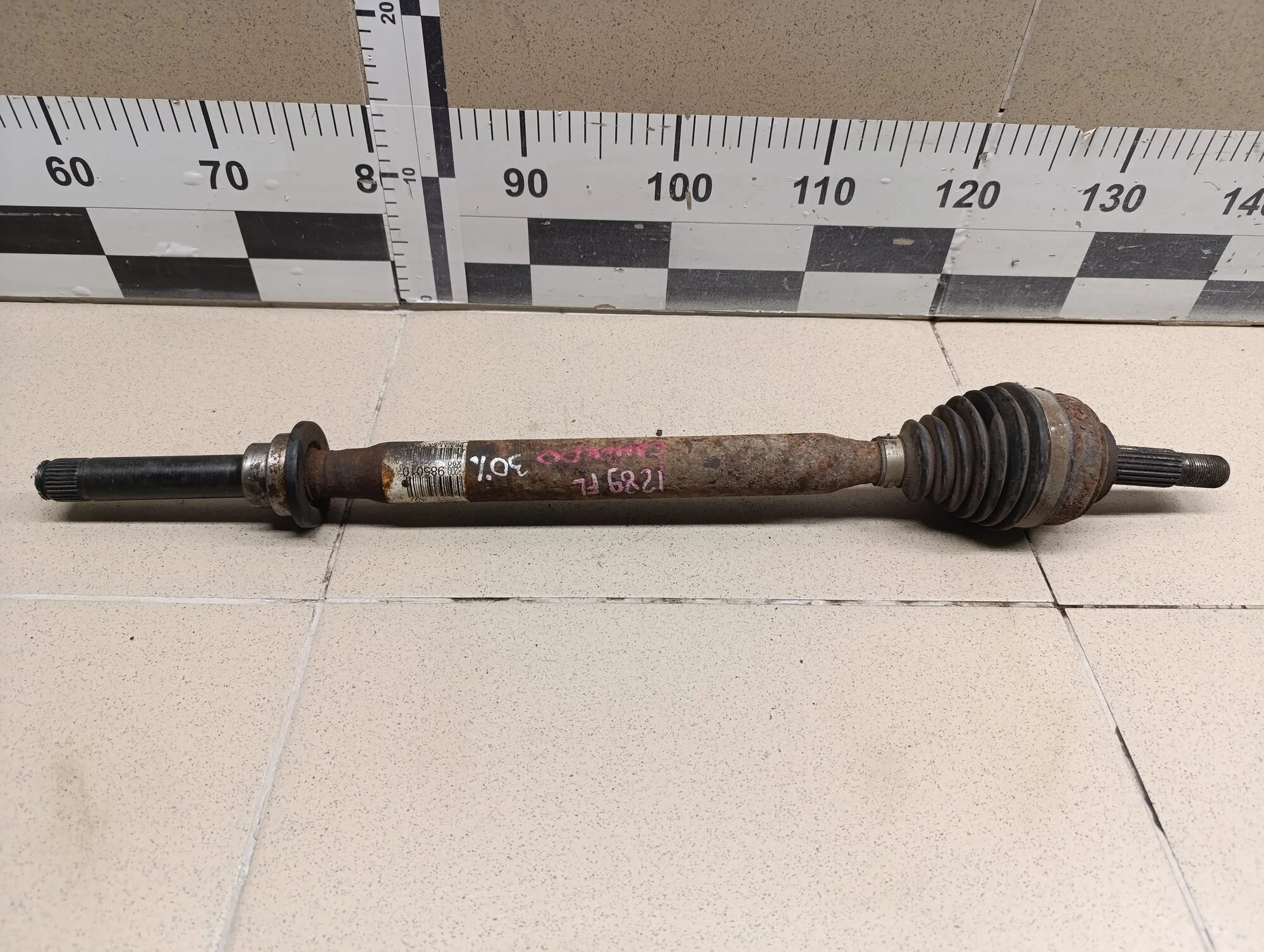 Полуось передняя левая Logan 2005-2014