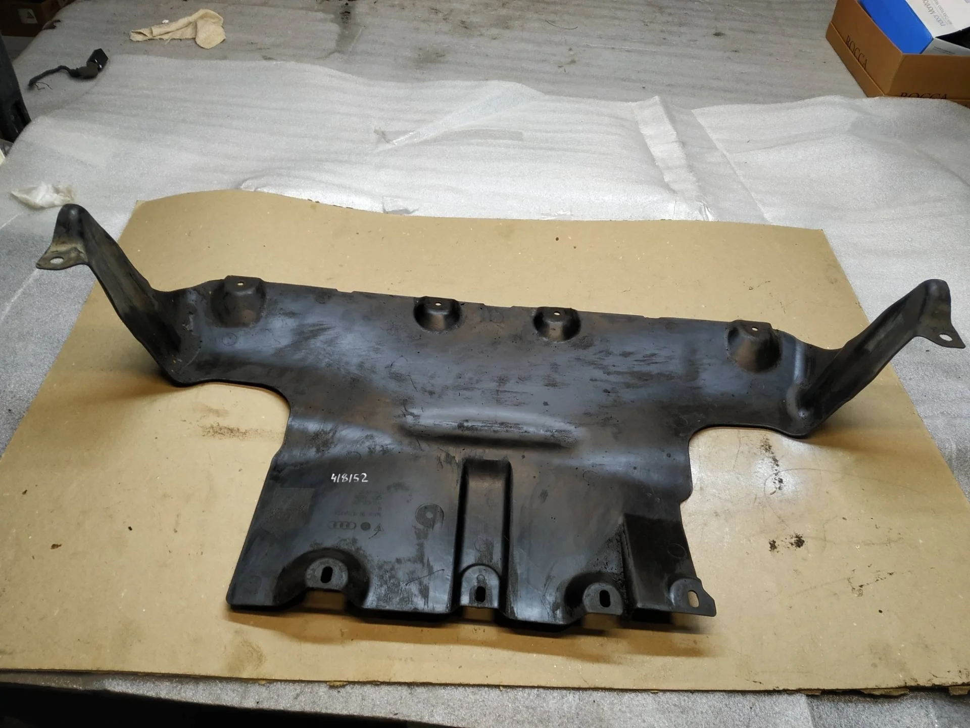 защита двигателя Volkswagen Touareg 2 7P6