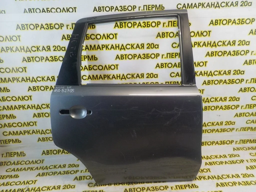 Дверь задняя правая Nissan Note E11 (2005—2009)