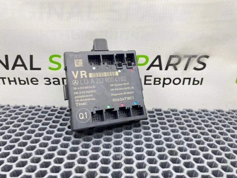 Блок двери Mercedes-Benz C-Class 2012 A2129004102 S204 OM651.911 2.2 CDI, передний правый