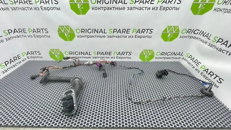 Проводка двери Volkswagen Touareg 2005 7L6971120G 7LA AYH 5.0 TDI, передняя правая