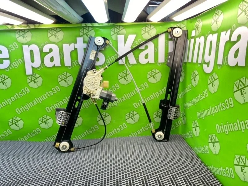 Стеклоподъемник Bmw 5-Series 2007 51337184383 E61 N43B20A, передний левый