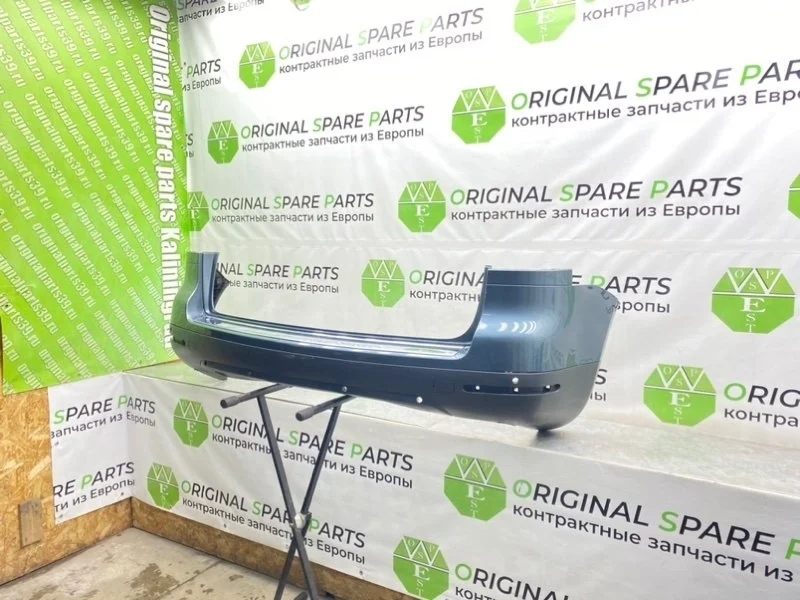 Бампер Volkswagen Touareg 2006 7L6807417D 7LA BKS 3.0 TDI, задний