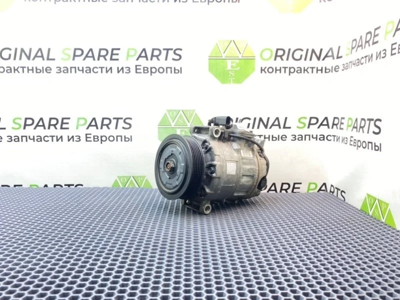 Компрессор кондиционера Volkswagen Touareg 2006 7L6820803F 7LA BKS 3.0 TDI