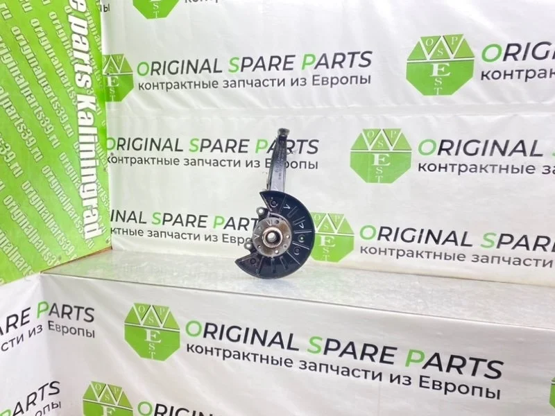 Поворотный кулак Volkswagen Touareg 2003 7L6407257A 7LA BPE 2.5 TDI, передний левый