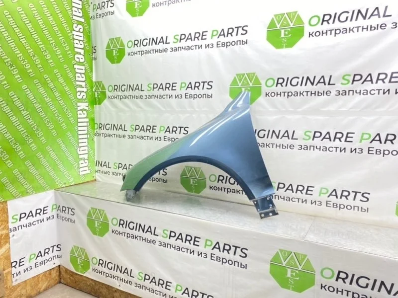 Крыло Volkswagen Touareg 2003 7L6821105B 7LA BPE 2.5 TDI, переднее левое