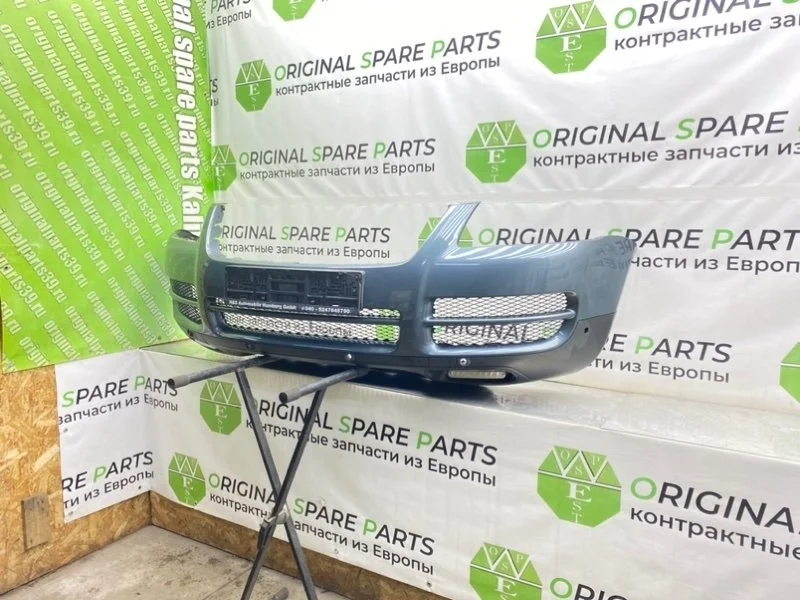 Бампер Volkswagen Touareg 2003 7L6807217AG 7LA BPE 2.5 TDI, передний