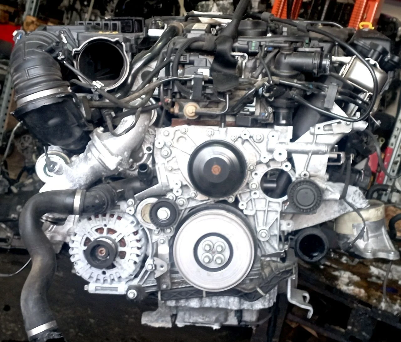 Двигатель Mercedes Sprinter W906 2016 2200 Дизель cdi АКПП  651921