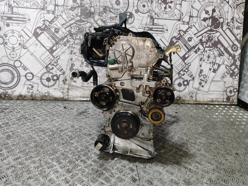 Двигатель Nissan Primera X-Trail 10102AU4A0 P12 T30 QR20DE