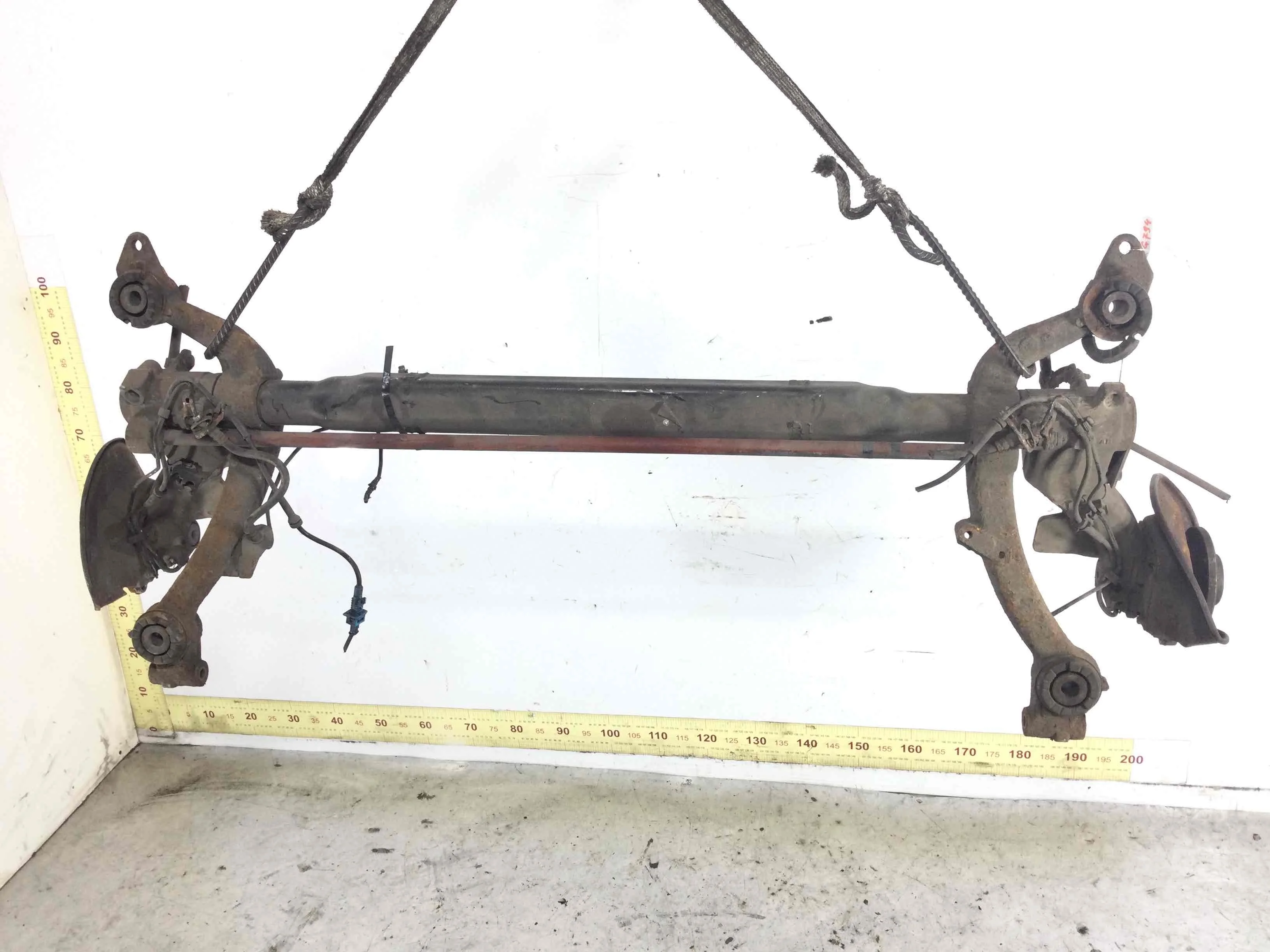 Балка подвески задняя Peugeot 206 1 поколение (1998-2003) бензин 1.6 i Механика Кабриолет