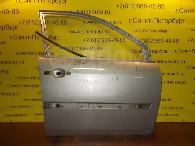 Дверь передняя правая RENAULT 7751477220 Scenic II рестайлинг (2006—2009)
