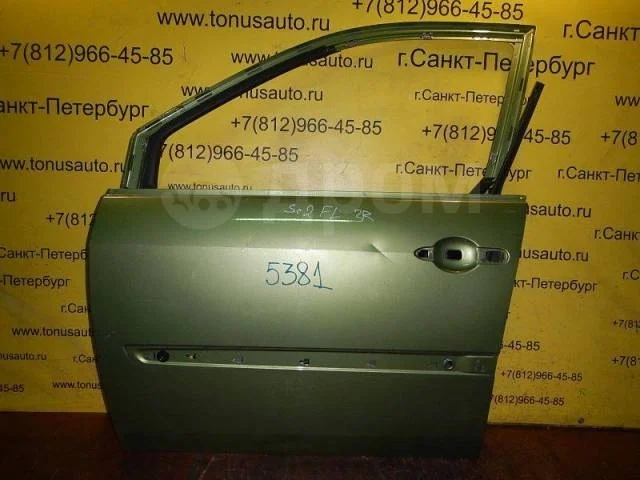 Дверь передняя левая RENAULT 7751477221 Scenic II рестайлинг (2006—2009)