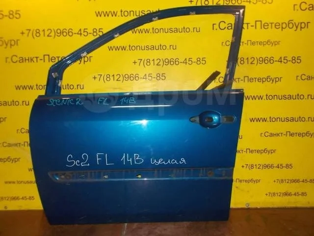 Дверь передняя левая RENAULT 7751477221 Scenic II рестайлинг (2006—2009)