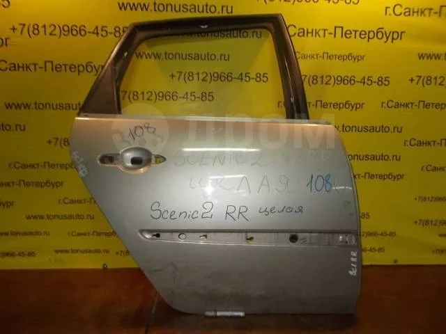 Дверь задняя правая RENAULT 7751475409 Scenic II рестайлинг (2006—2009)