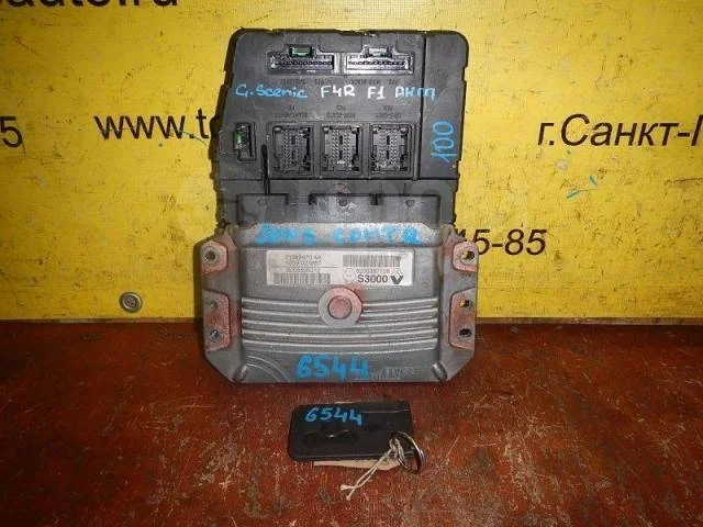 Блок управления двигателем RENAULT 8200387138 Scenic II рестайлинг (2006—2009)