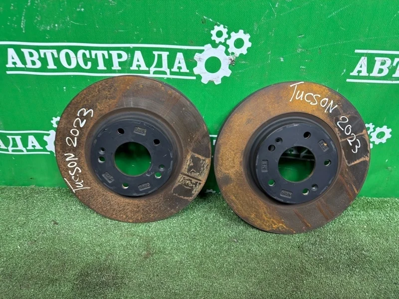 Диск тормозной Hyundai 51712L1000, передний