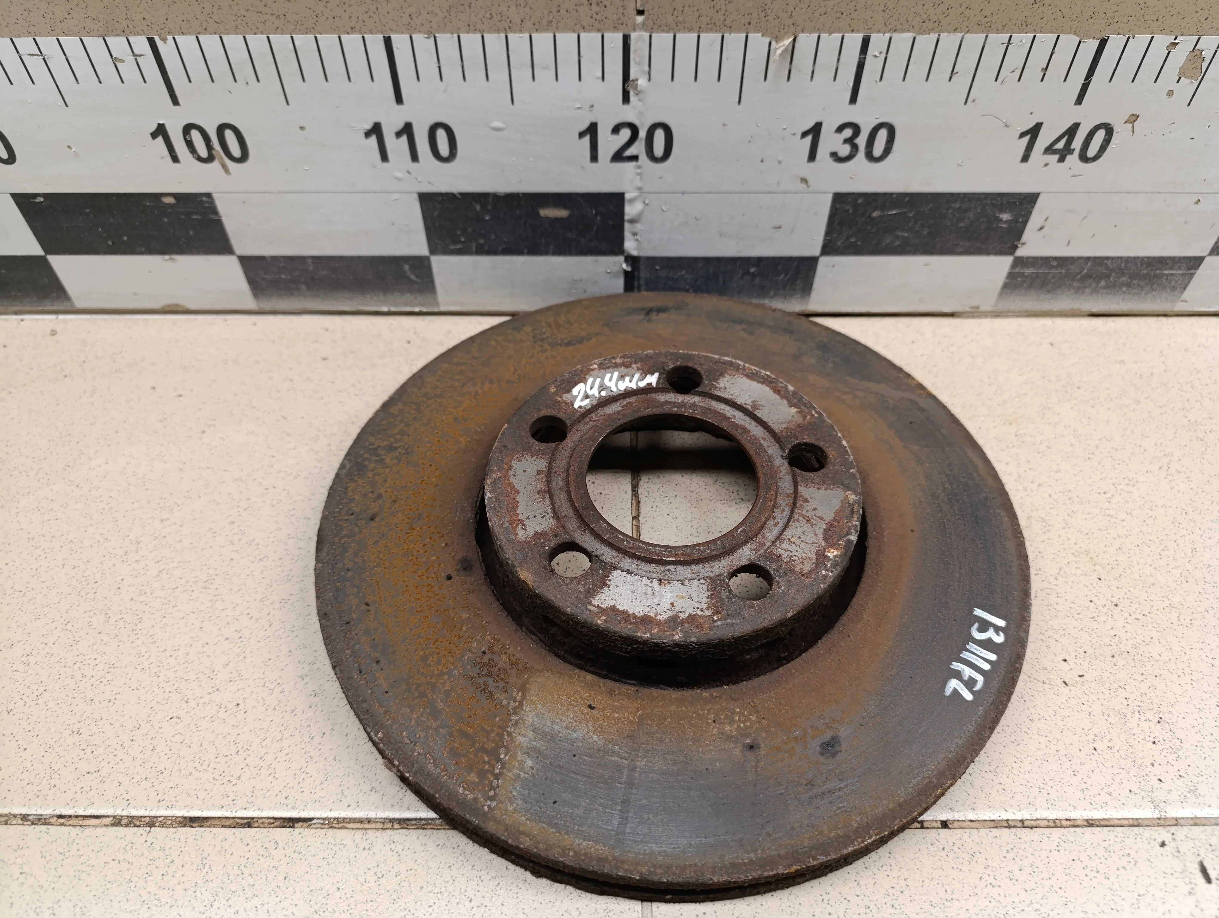 Диск тормозной передний вентилируемый Passat [B5] 2000-2005