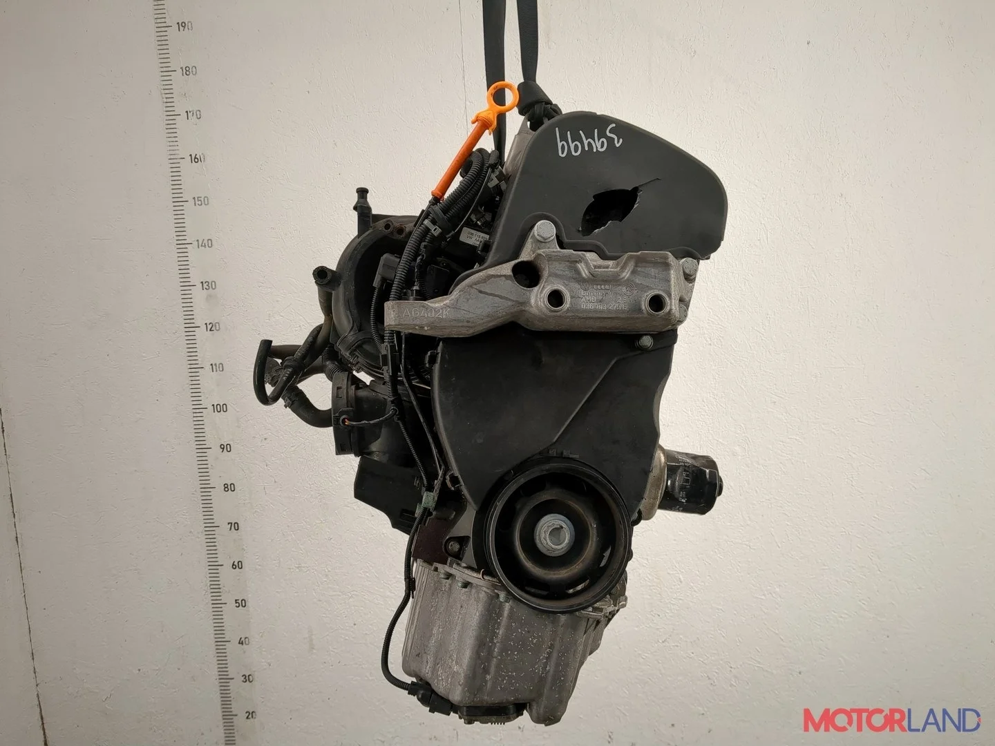 Двигатель (ДВС) Volkswagen Golf 4 1997-2006 КПП 5-ст.мех.(МКПП) BCB Бензин 1.6 л Инжектор