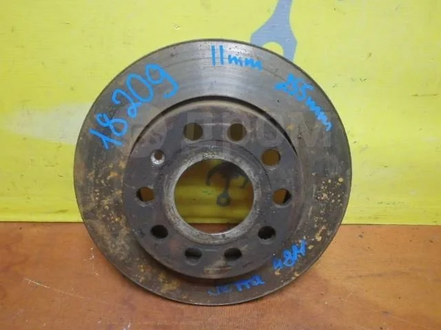 Диск тормозной задний Volkswagen Jetta V (2005—2011)