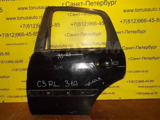 Дверь задняя левая Citroen C3 I рестайлинг (2005—2009)